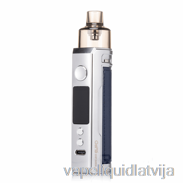 Voopoo Drag X 80w Pod Mod Komplekts Sudraba Zils Vape šķidrums